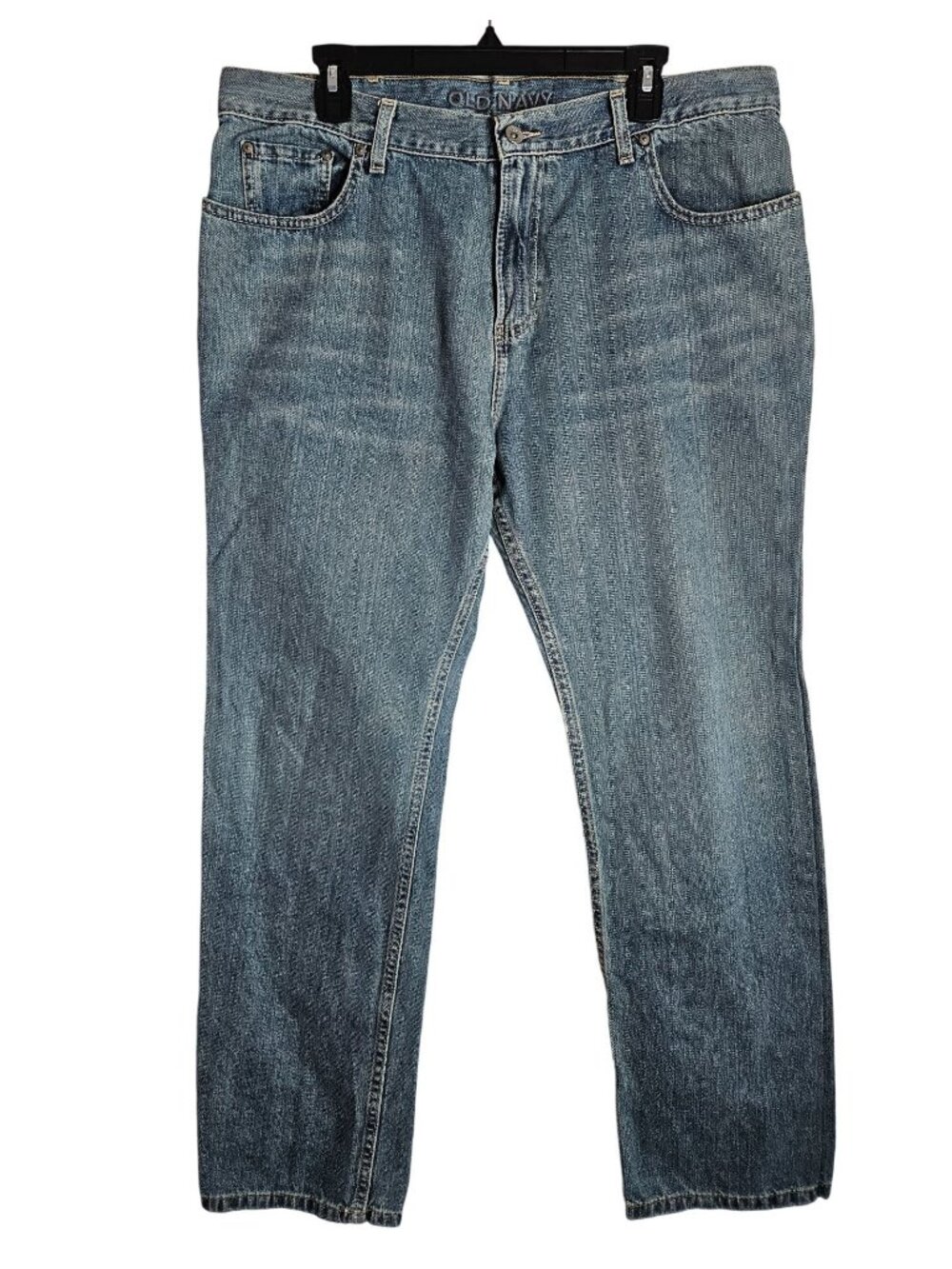 Old Navy Mens 2008 Boot-Cut Jeans 36x32 Denim Blue Y2K Casual Wear